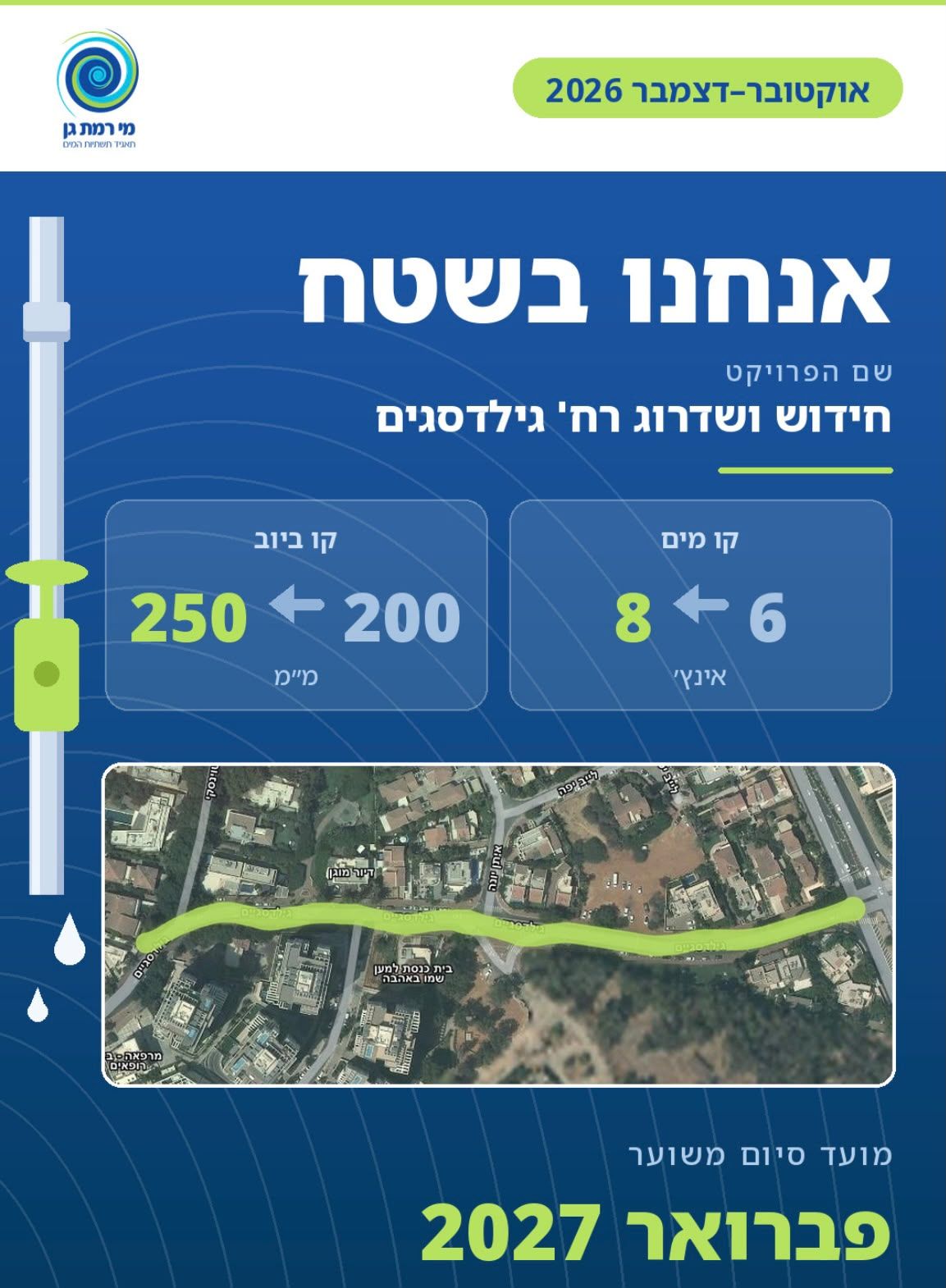 חידוש ושדרוג רח' גילדסגים